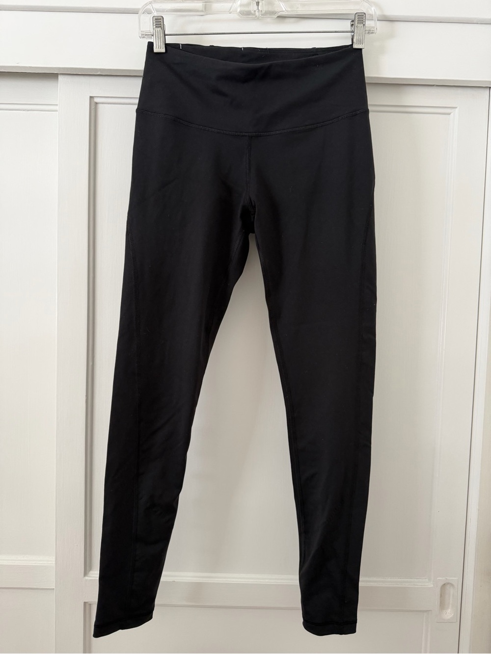 Victoria's Secret Sport Knockout Black High-Waist Ribbon Leggings-Small
